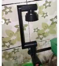 Foto 4 Rotasi 1080Â° kran angsa wastafel cuci piring kran wastafel cuci piring Kran Cuci Piring Tembok 2 mode Kran Air -Horisontal