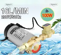 Foto 1 Pompa Pendorong Tekanan Air Booster Pump 100 Watt Mesin Otomatis 100W