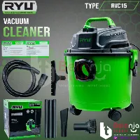 Foto 1 Vacum Cleaner RYU RCV 15 Penyedot Debu Wey Dry Blow Basah Kering