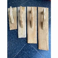 Foto 1 Raskam Kayu Jati Asli Trowel Penghalus Gosokan Semen Ukuran 45cm