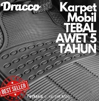 Foto 2 Karpet Mobil DRACCO Tebal Anti Slip Universal Semua Mobil