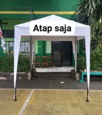 Foto 3 Cover Atap Tenda Kerucut 3x3 Tidak Termasuk Rangka