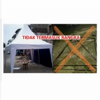 Foto 1 Cover Atap Tenda Kerucut 3x3 Tidak Termasuk Rangka