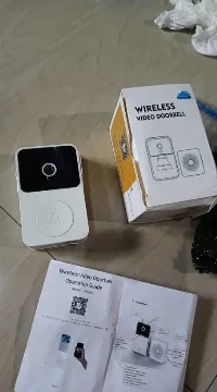 Foto 2 Bell Pintu Camera Smart Wireless Doorbell Camera IP66 Waterproof Bell Rumah Wireless WIFI Doorbell