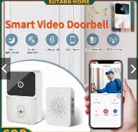 Foto 1 Bell Pintu Camera Smart Wireless Doorbell Camera IP66 Waterproof Bell Rumah Wireless WIFI Doorbell