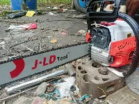 Foto 3 JLD Mesin Potong Kayu 54.6CC Mesin sinso senso Chainsaw 2Tak 20inch Original