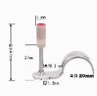 Foto 2 Alat Paku Beton Ramset Paku Washer Paku Klem 7.3mm Ring 20mm 100pcs