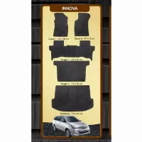Foto 2 Karpet karet mobil toyota inova 2005 -2012 coklat full set