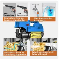Foto 3 Jet Cleaner Listrik REAIM High Presure Cuci Mobil