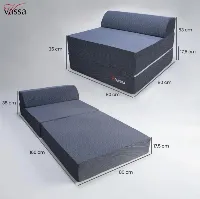 Foto 4 Sofabed Trifold Vassa / Sofabed 2 in 1 Minimalis - 80x180