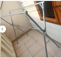 Foto 3 SUS 304 Jemuran Baju Stainless Steel Jemuran Pakaian Jemuran Hanger Jemuran Baju Lipat Jemuran Baja Tahan Karat Yang Menebal