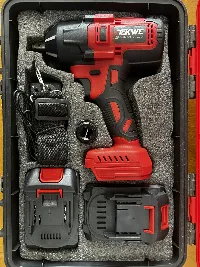 Foto 3 Dekwe Dk2348 Impact Wrench Cordless brushless 650NM 2 Baterai