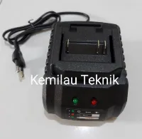 Foto 1 Charger Dock Baterai Lithium 18v 21v Plug EU