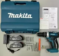 Foto 1 Makita Mesin Bor 2 Baterai