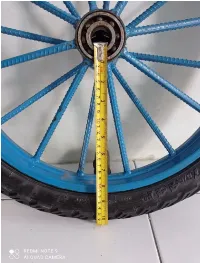 Foto 3 Roda Gerobak Velg Ring 17 Ruji + As