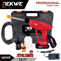 Foto 1 DEKWE DK301 Jet Cleaner Cordless Portable Baterai 98v