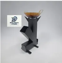 Foto 2 Kompor Rocket Stove Minimalis Kompor Kayu Bakar Kompor Camping Kompor Moderen Tungku Outdor  Besi Anti Karat