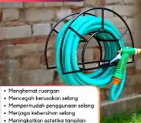 Foto 4 Besi Gantungan Selang  Tempat Selang Gulungan Selang Air