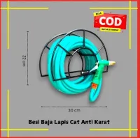 Foto 1 Besi Gantungan Selang  Tempat Selang Gulungan Selang Air