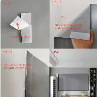 Foto 4 Kain Layar Proyektor HD Lipat Portabel