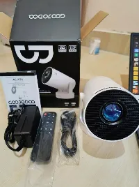 Foto 1 Portable Projector With Bluetooth 4K 720P Speaker HD 180 Angle Adjustable 110 Inch Screen