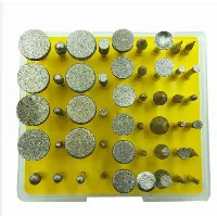 Foto 2 Mata Tuner Gerinda Diamond Mini Mounted Set 50 pcs Ukir Grafir Batu Porting