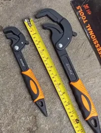 Foto 3 Kunci Pipa Pipe Wrench Snap n Grip Serbaguna Rapid Fast 2Pcs