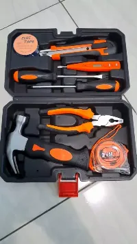 Foto 3 JLD Tools 9-Piece Kit Set Alat Pertukangan Palu Kotak