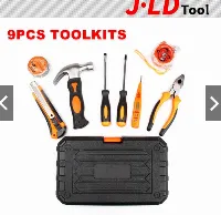 Foto 1 JLD Tools 9-Piece Kit Set Alat Pertukangan Palu Kotak