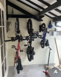 Foto 3 Braket Bike Stand Wall Hanger Gantungan Sepeda