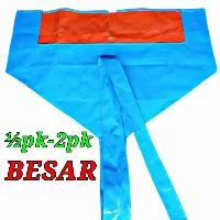 Foto 2 terpal plastik cuci ac Besar