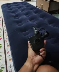 Foto 4 Pompa Angin Listrik Electric Air Pump Untuk Kolam Renang Kasur Vakum Hisap 50W 240V