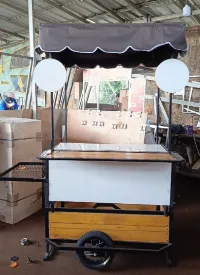 Foto 1 Booth Portable Praktis dengan Roda