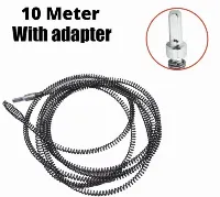 Foto 1 Kawat pembersih saluran pipa adaptor bor 10M