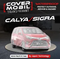 Foto 1 Sarung Cover Mobil Transparan Waterproof Calya Sigra