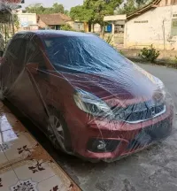 Foto 3 Sarung Cover Transaparan Mobil Brio