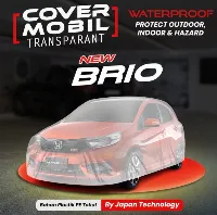 Foto 1 Sarung Cover Transaparan Mobil Brio