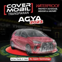 Foto 1 Cover Sarung Mobil Transparan Bening Agya Ayla