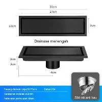 Foto 4 Floor Drain Stainless 304 Anti Banjir Dan Serangga - 30CM