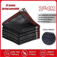 Foto 1 Paranet Shading Net - Garden Sunshade Net - Jaring Rumah Kaca Jaring Tabir 2X4