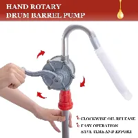 Foto 4 Pompa Oli Engkol Drum Rotary Oil Manual Putar Pompa Drum