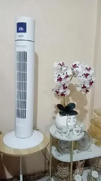 Foto 4 Kanazawa Kipas Angin Menara Tower Fan Desain senyap dengan tampilan LED pendinginan cepat