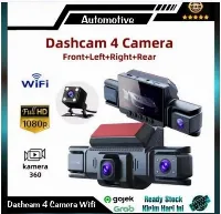 Foto 2 Dashcam DVR CCTV Mobil WIFI 4 Camera Night Vision