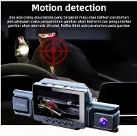 Foto 4 Dashcam DVR CCTV Mobil WIFI 4 Camera Night Vision