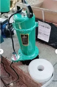 Foto 2 Pompa Celup Air Kotor 220V 450 watt 1 inch Irigasi pertanian Air Kotor Bersih Pompa Kolam Ikan