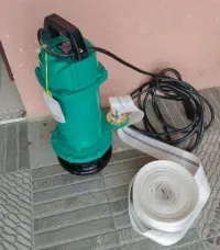 Foto 3 Pompa Celup Air Kotor 220V 450 watt 1 inch Irigasi pertanian Air Kotor Bersih Pompa Kolam Ikan