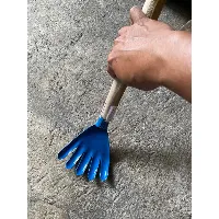 Foto 3 Garukan Sampah Tangan Besi Gagang Kayu 35cm