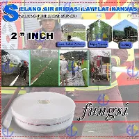 Foto 2 EELIC SEA-RJ2INCH 20meter Selang Air Layflat Kanvas Fire Hose Untuk Pemadam Kebakaran Dan Sistem Irigasi 2 inch