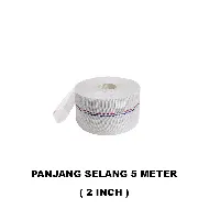 Foto 3 Selang Air Layflat Kanvas Fire Hose Untuk Pemadam Kebakaran Dan Sistem Irigasi 2 inch-50M