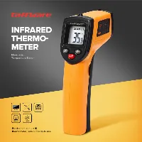 Foto 1 Taffware Thermogun Thermometer Industrial Laser Infrared NonContact - CX6000 — Oren